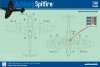 Eduard 48766 Spitfire Mk. IX surface panels 1/48 EDUARD